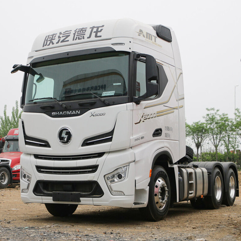 Tracteur Shacman d'occasion X6000 560 ch 6x4 avec remorque
