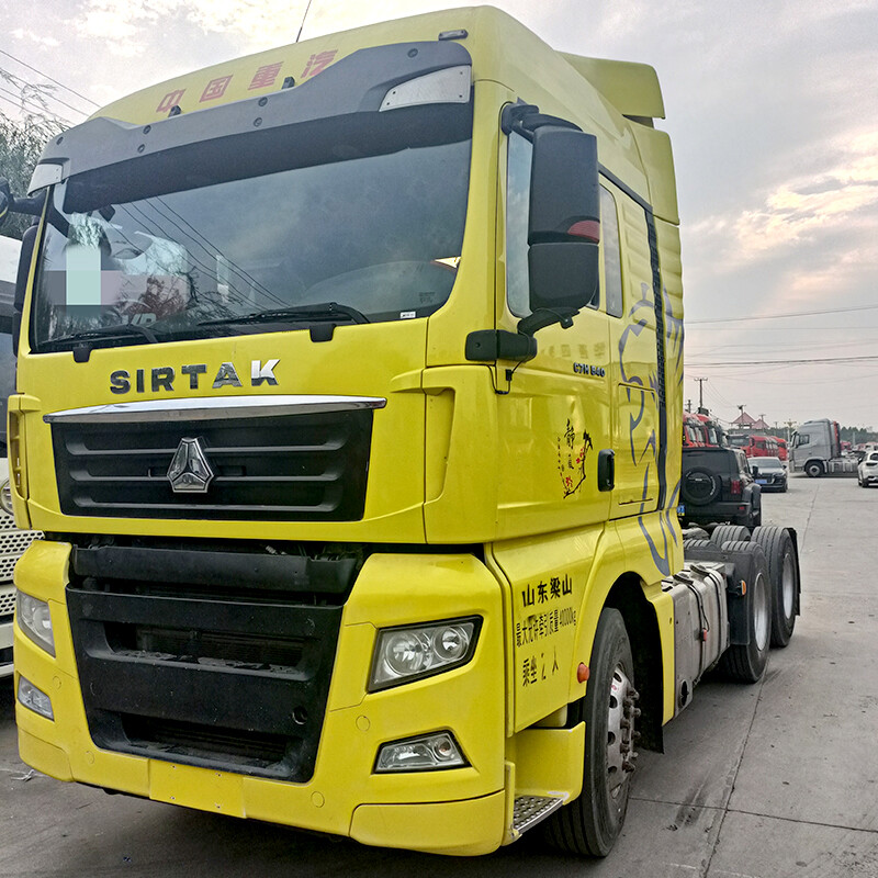 Camion lourd Sinotruk C7H d'occasion 540 ch 6X4 tracteur automatique à vendre
