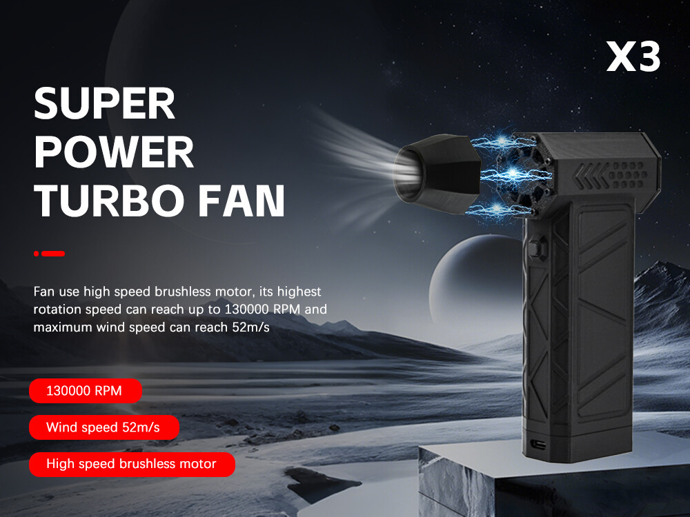 SUPER POTENCIA TURBO FAN-X3
