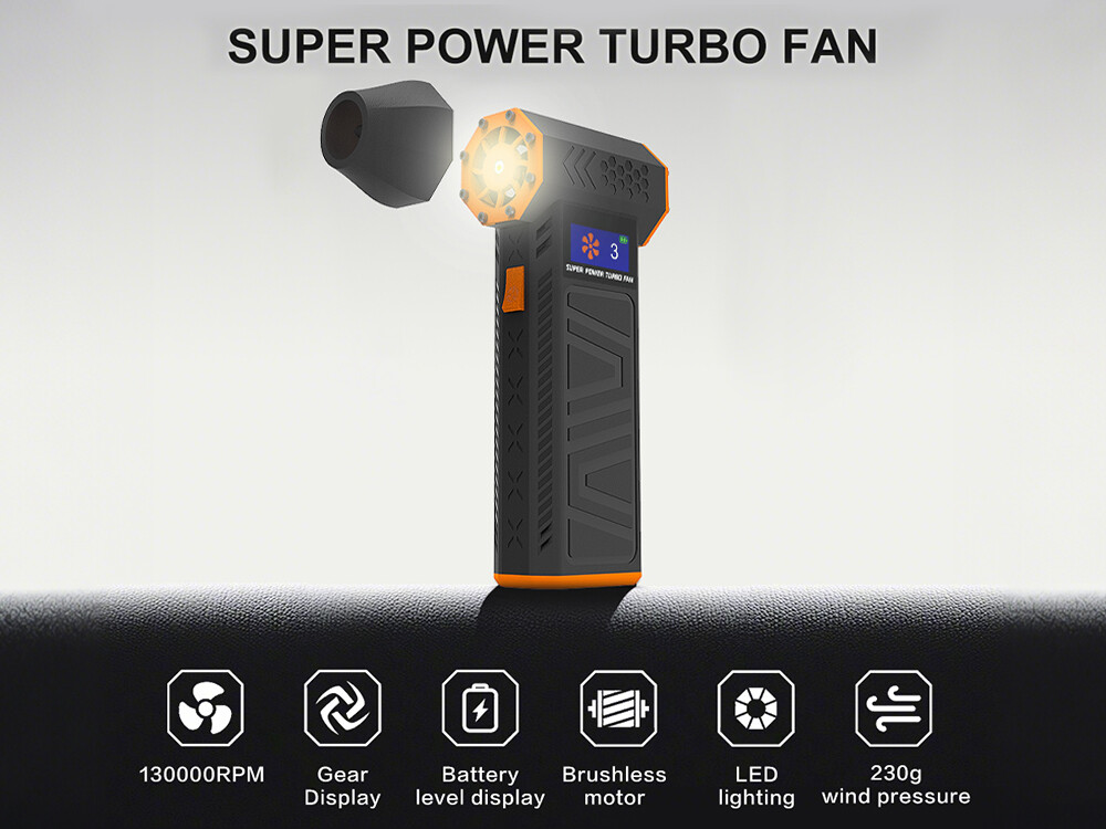 Ventilador turbo Car Clean Power X3M