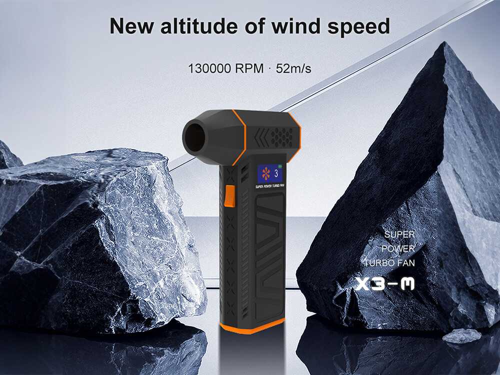 Ventilador Turbo Car Clean Power X3M