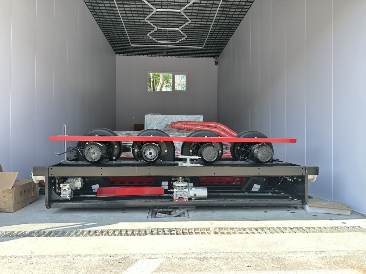 安装2.jpg A Shandong Fanti Precision Manufacturing Technology Co., Ltd explica em detalhes o processo de instalação padronizado de máquinas automáticas de lavagem de carros.