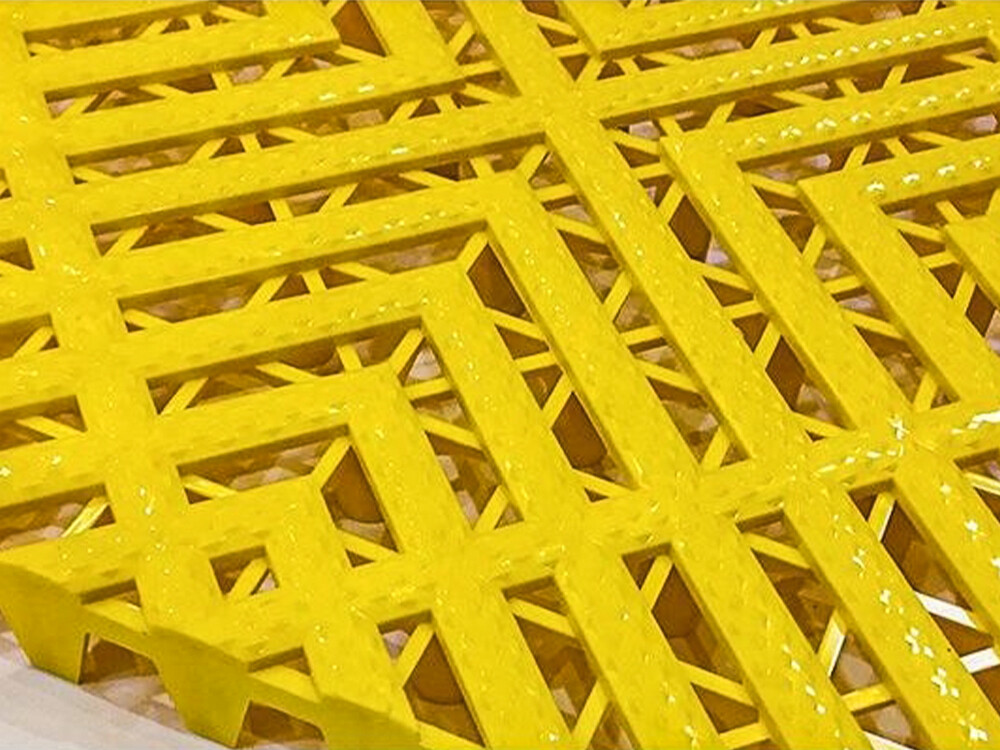 Tapetes modulares de piso em grade de PVC para lava-rápido antiderrapantes e de drenagem