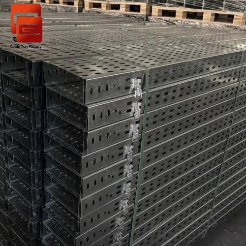 Bandeja portacables perforada galvanizada