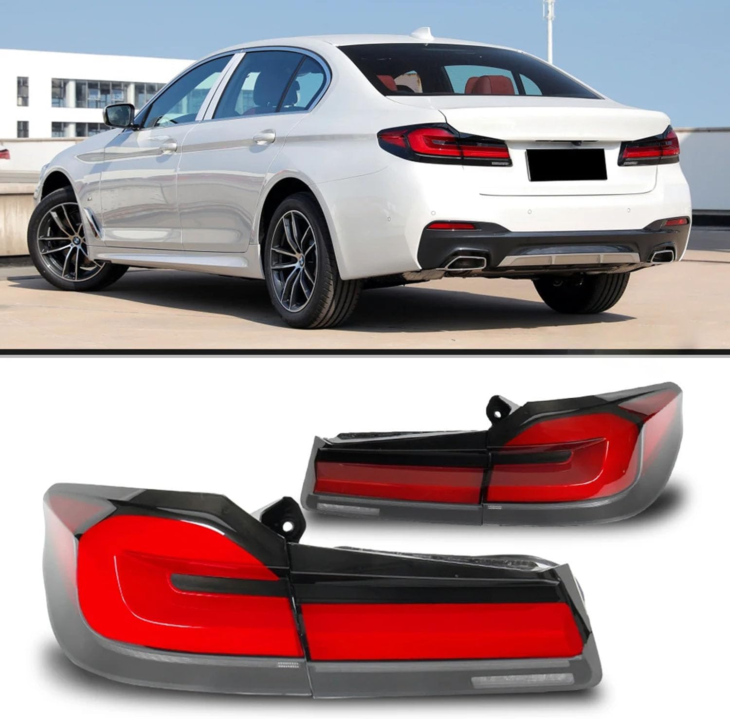 Car Rear Tail Light For BMW Serie 5 2018-2020 G38