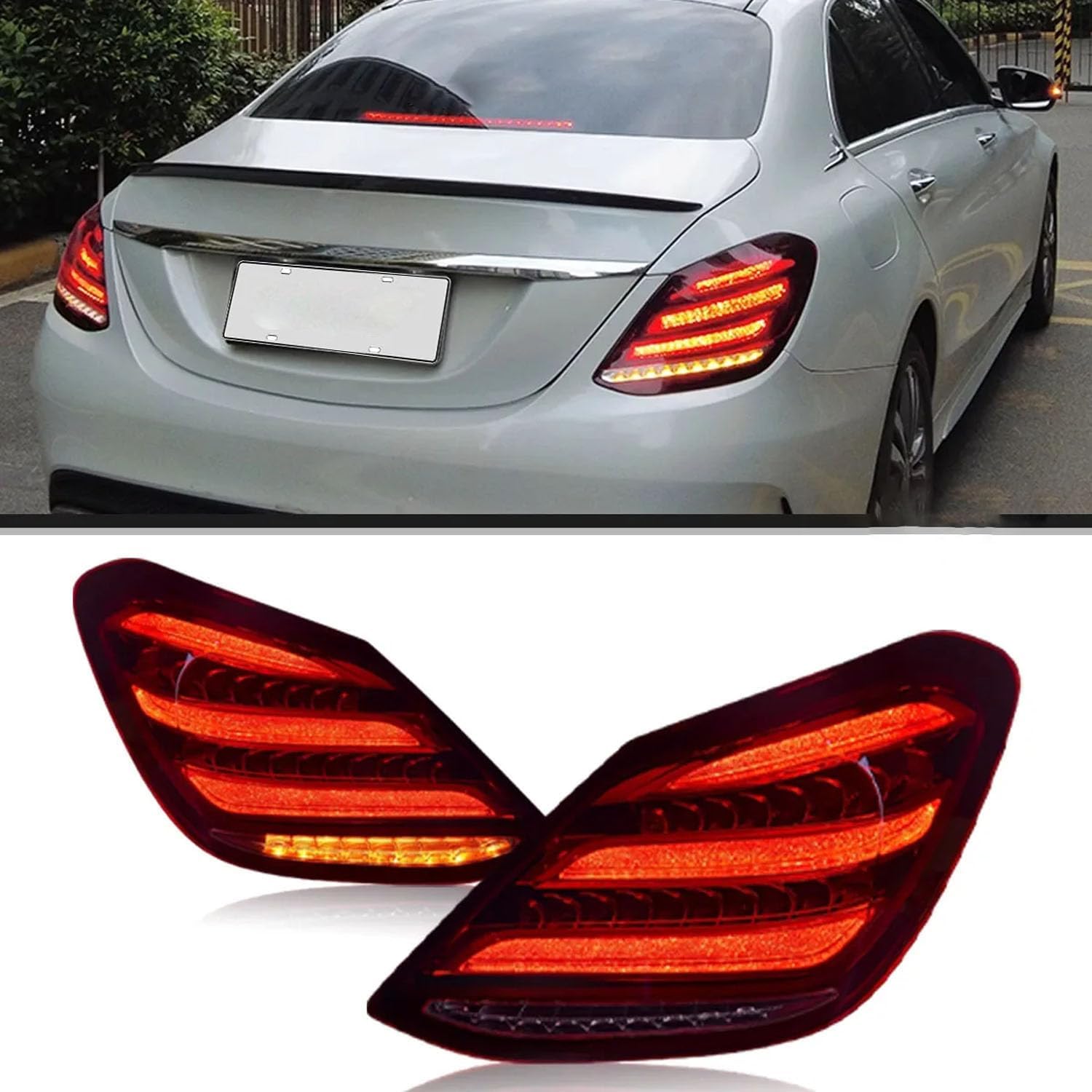 Car Rear Tail Light For Mercedes Benz Clase C W205 2014 2015 2016 2017 2018 2019 2020 Car Rear Tail Light For Mercedes Benz Clase C W205 2014 2015 2016 2017 2018 2019 2020