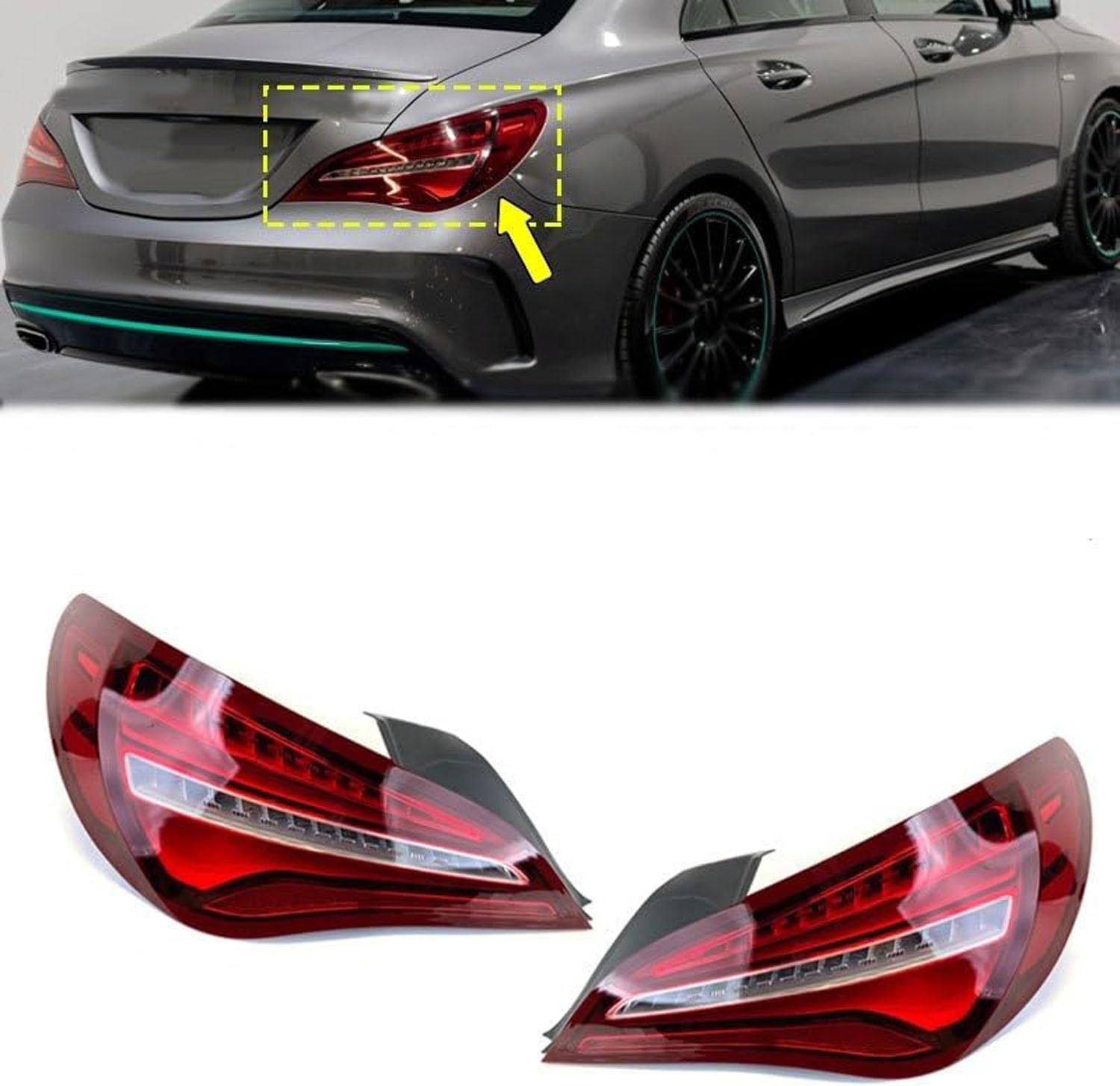 Car Rear Tail Light For Benz W117 CLA-Class CLA200 CLA220 CLA260 2016-2019 Car Rear Tail Light For Benz W117 CLA-Class CLA200 CLA220 CLA260 2016-2019