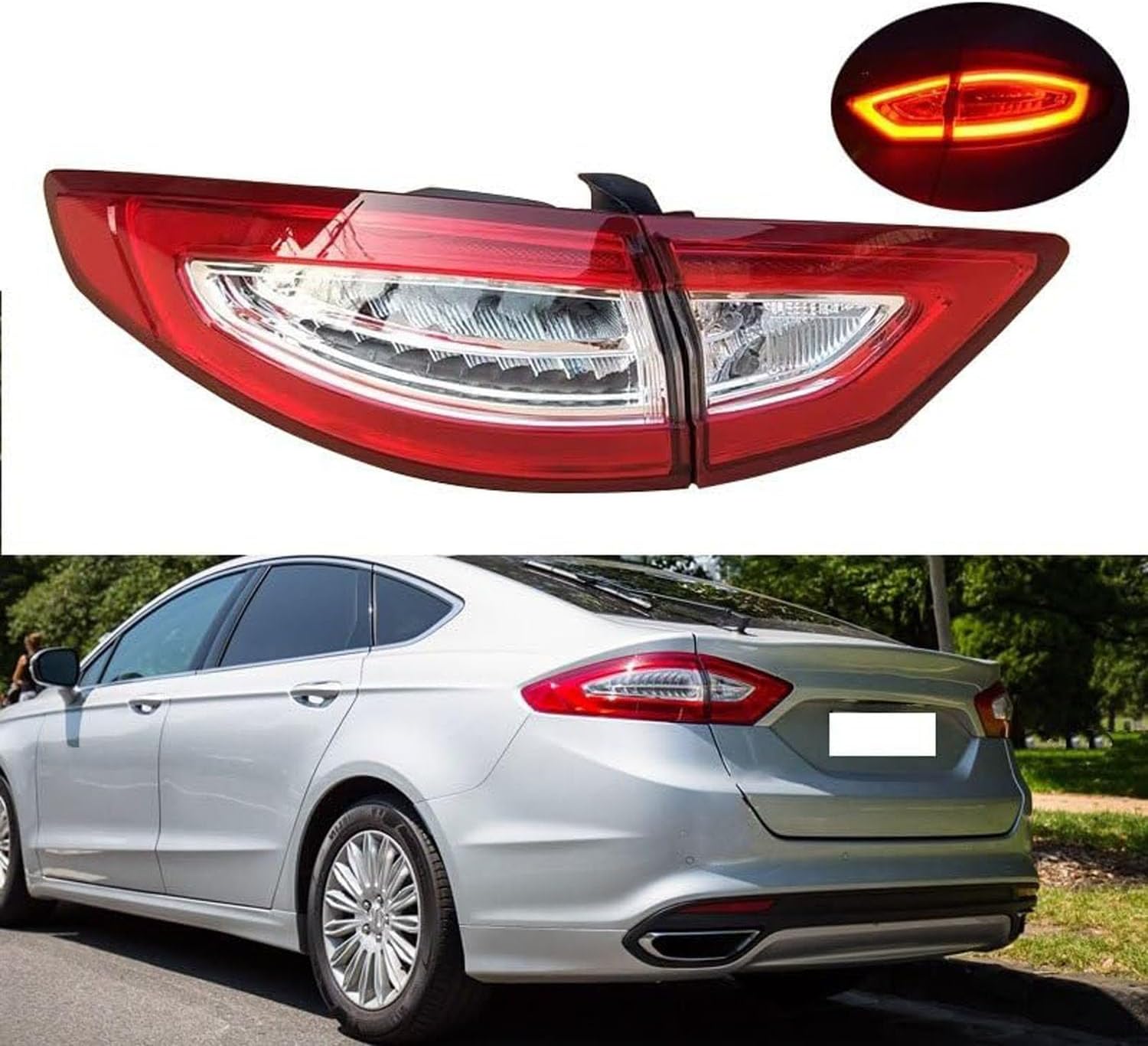 Car Rear Tail Light For Ford Mondeo 2013 2014 2015 2016 Car Rear Tail Light For Ford Mondeo 2013 2014 2015 2016