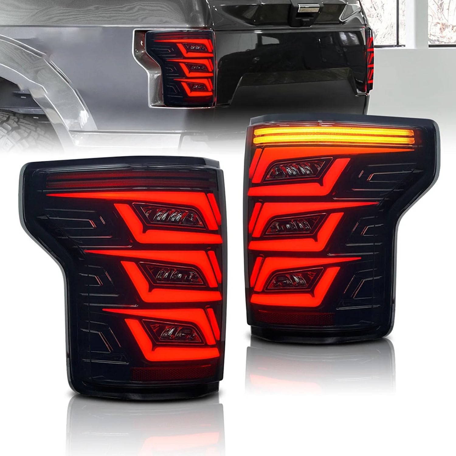 Car Rear Tail Light For Ford Raptor F150 2015 2016 2017 2018 2019 2020 Car Rear Tail Light For Ford Raptor F150 2015 2016 2017 2018 2019 2020