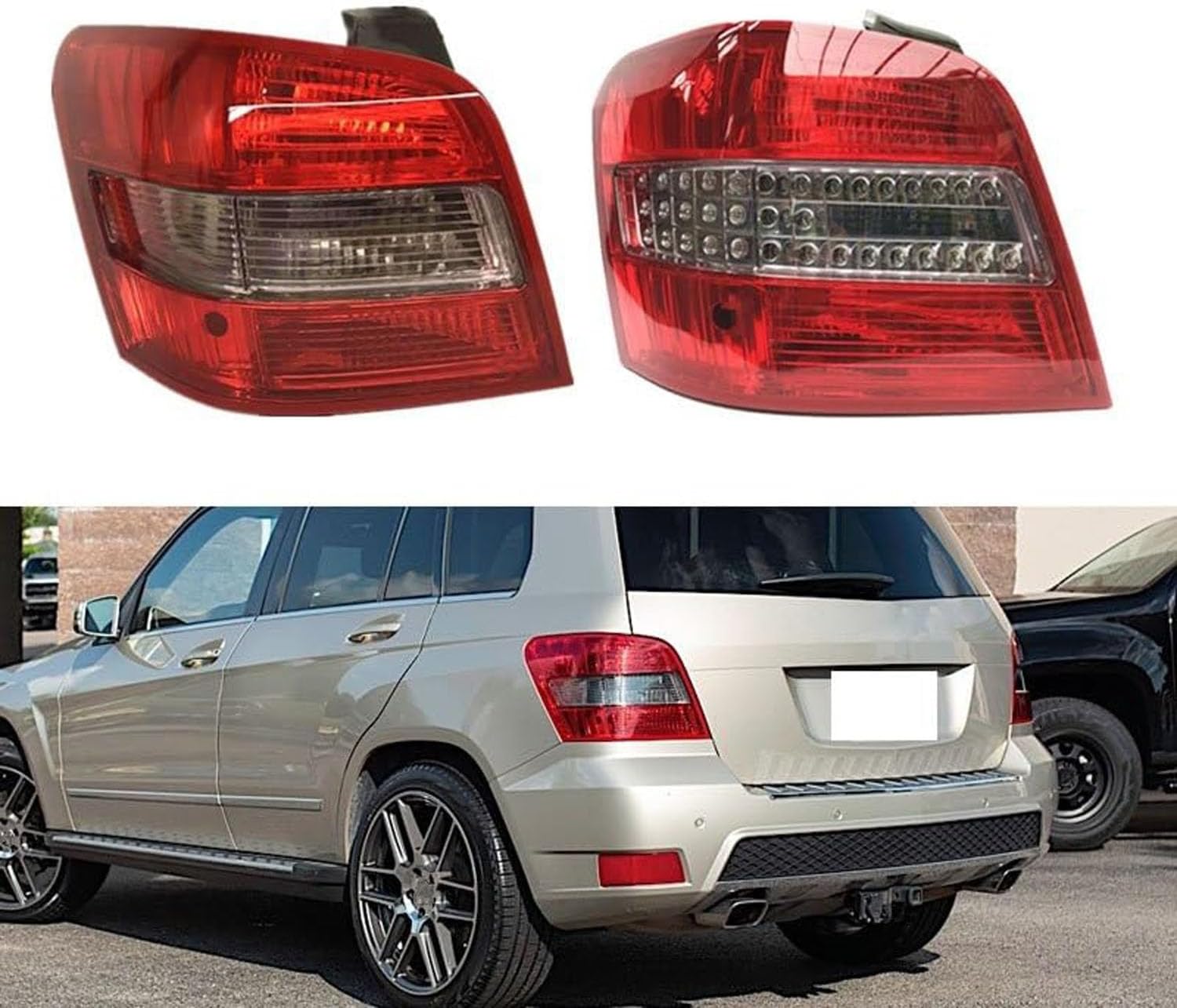 Car Rear Tail Light For Mercedes Benz W204 GLK GLK300 GLK350 GLK260 2008-2012 Car Rear Tail Light For Mercedes Benz W204 GLK GLK300 GLK350 GLK260 2008-2012