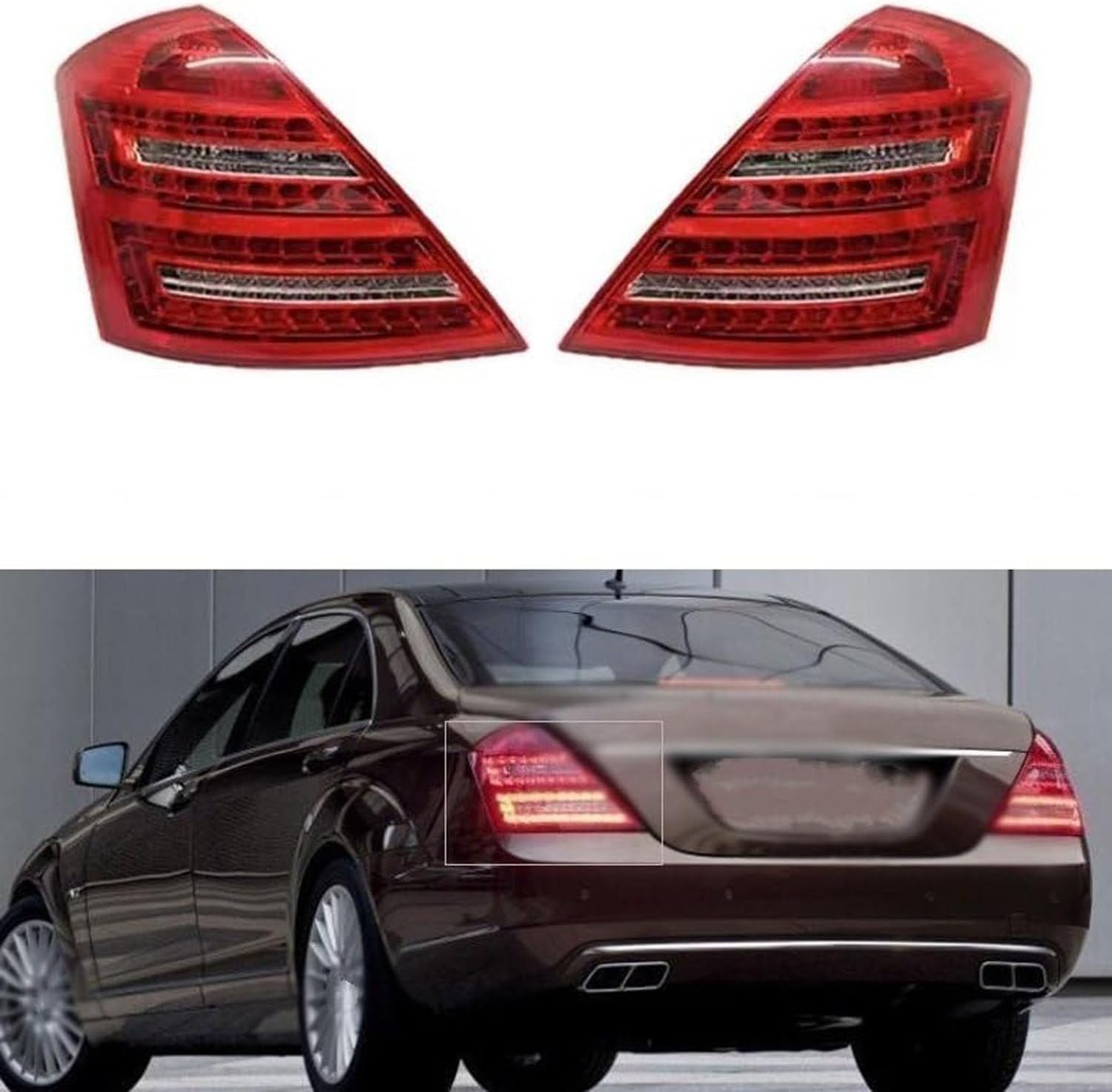 Car Rear Tail Light For Mercedes Benz W221 S-Class 2007 2008 2009 Car Rear Tail Light For Mercedes Benz W221 S-Class 2007 2008 2009