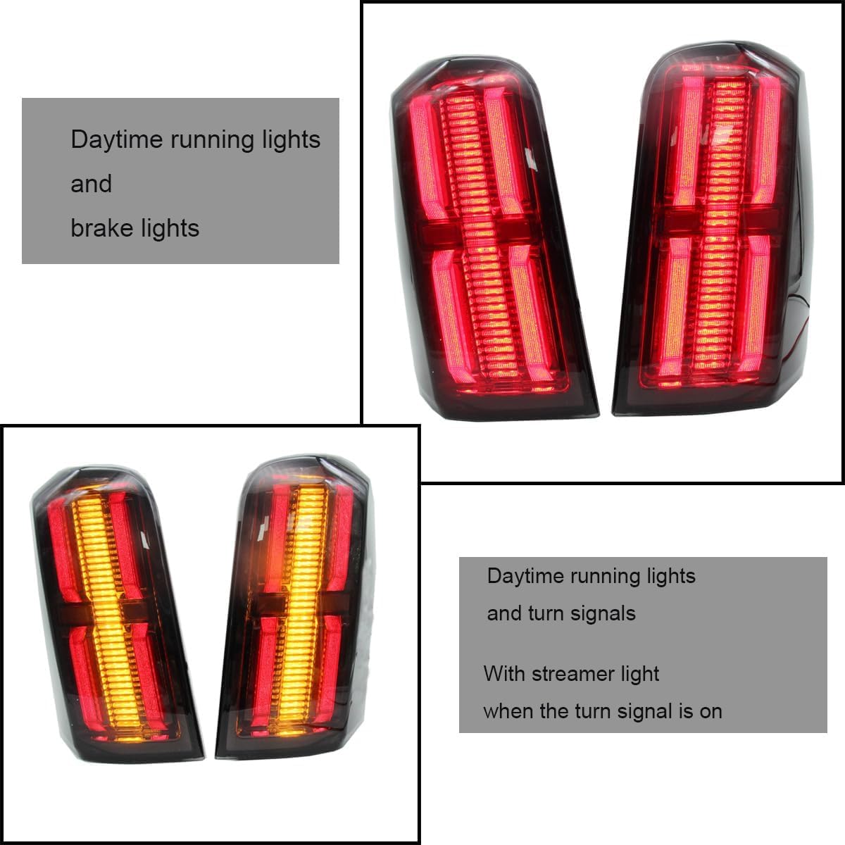 Car Rear Tail Light For Mitsubishi Triton Pajero Sport Montero L200 2015-2018