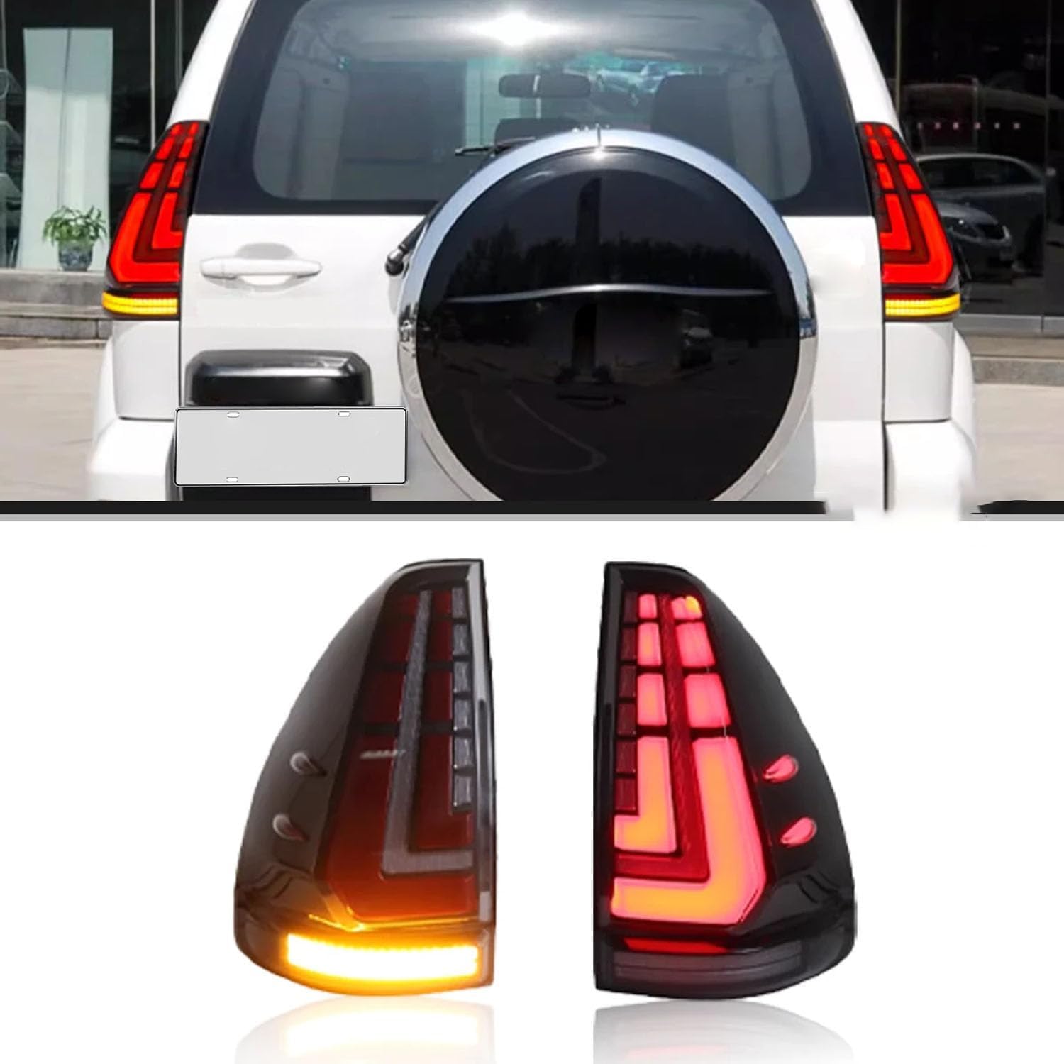 Car Rear Tail Light For Toyota Prado 2003 2004 2005 2006 2007 2008 2009 Car Rear Tail Light For Toyota Prado 2003 2004 2005 2006 2007 2008 2009
