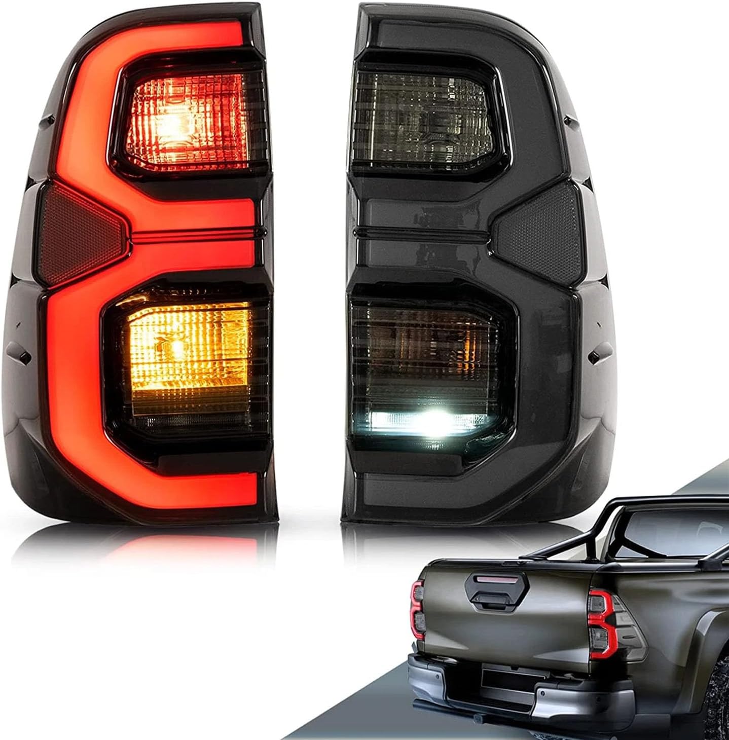 Car Rear Tail Light For Toyota Hilux 2015 2016 2017 2018 2019 2020 Car Rear Tail Light For Toyota Hilux 2015 2016 2017 2018 2019 2020