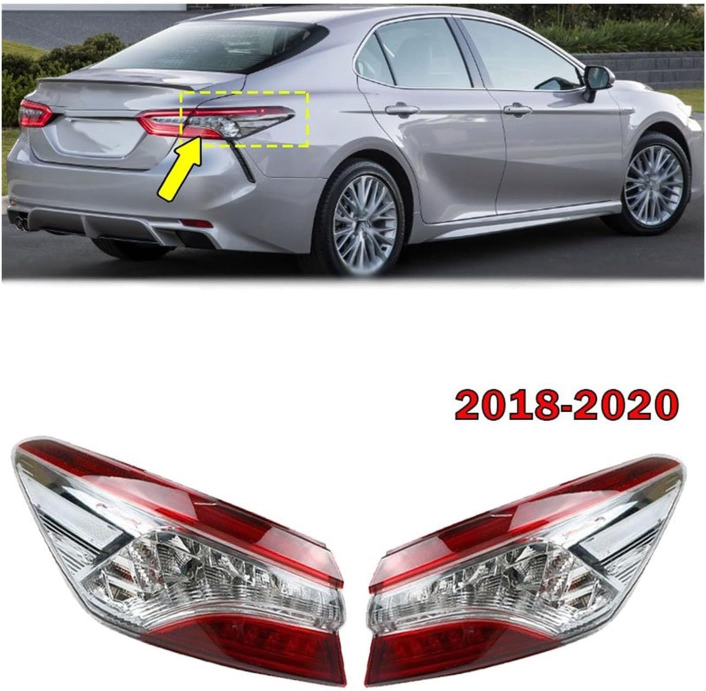 Car Rear Tail Light For Toyota Camry 2018 2019 2020 Car Rear Tail Light For Toyota Camry 2018 2019 2020