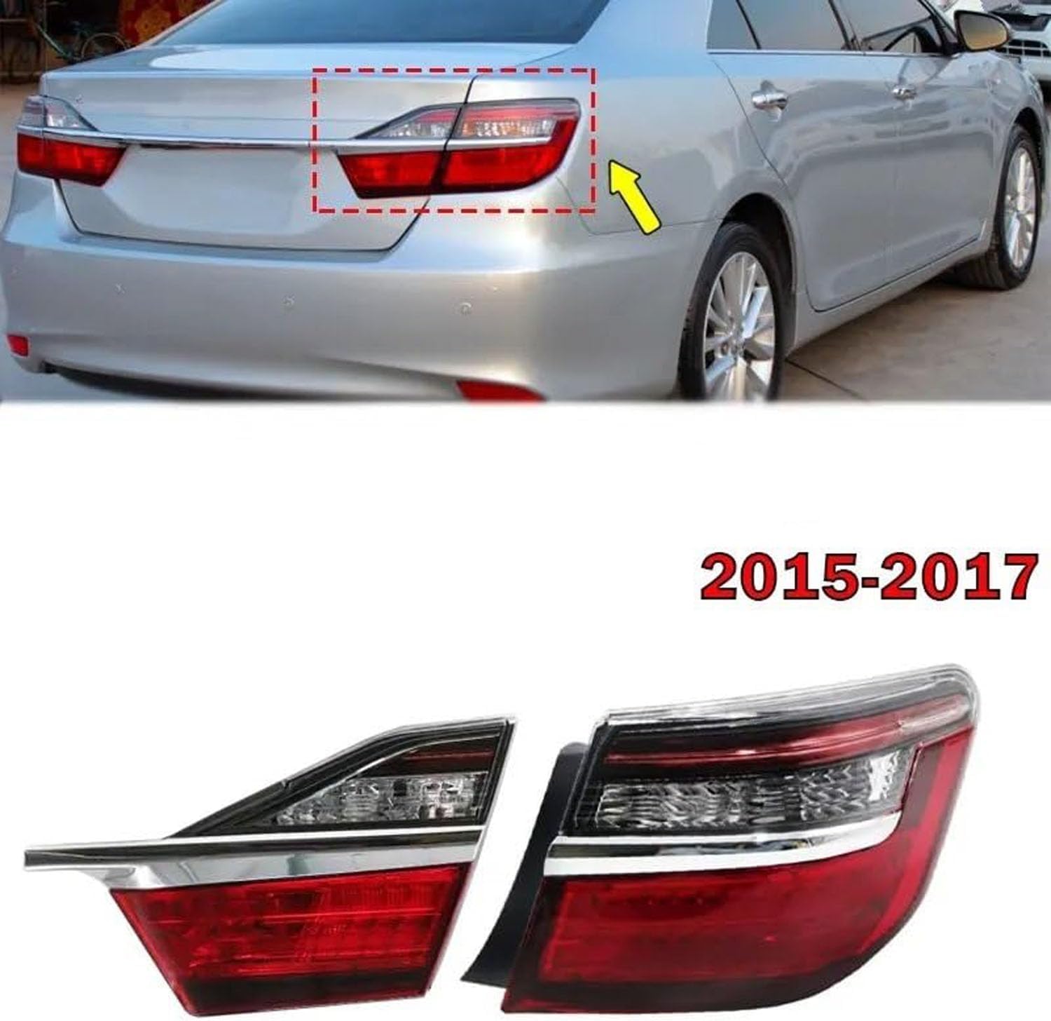 Car Rear Tail Light For Toyota Camry 2015 2016 2017 Car Rear Tail Light For Toyota Camry 2015 2016 2017