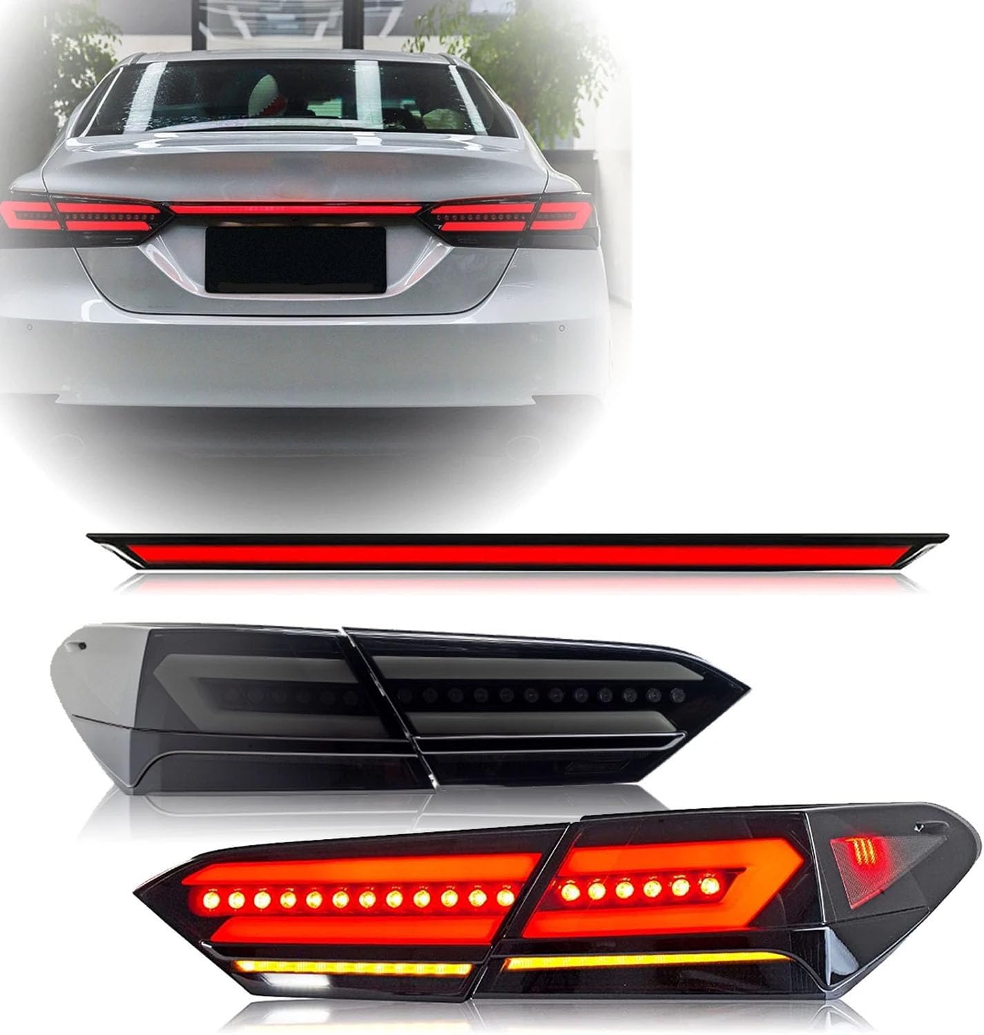 Car Rear Tail Light For Toyota Camry 8th Gen 2018 2019 2020 2021 Car Rear Tail Light For Toyota Camry 8th Gen 2018 2019 2020 2021