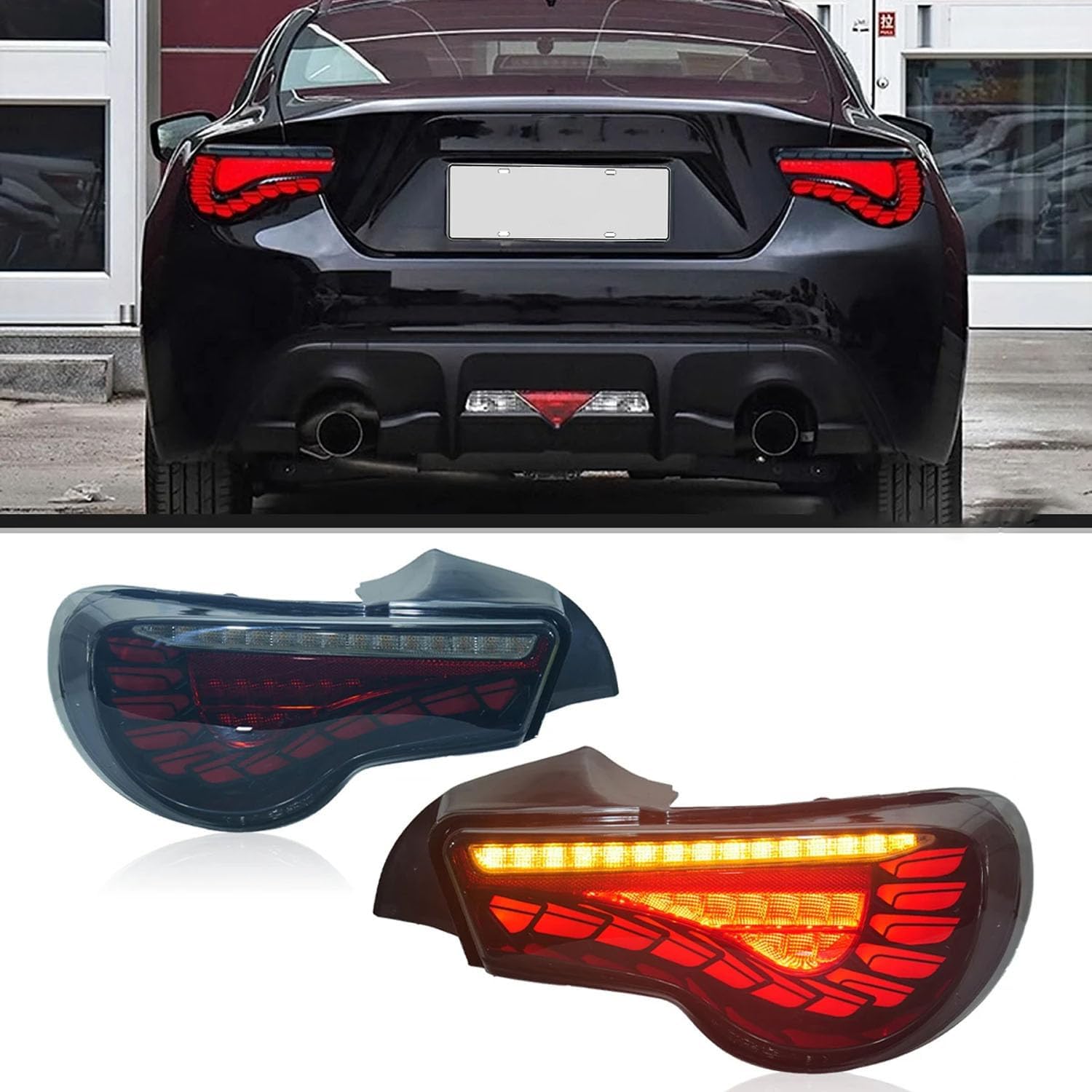 Car Rear Tail Light For Toyota 86 2012-2020Subaru BRZ 2013-2020Scion FR-S 2013-2016 Car Rear Tail Light For Toyota 86 2012-2020Subaru BRZ 2013-2020Scion FR-S 2013-2016