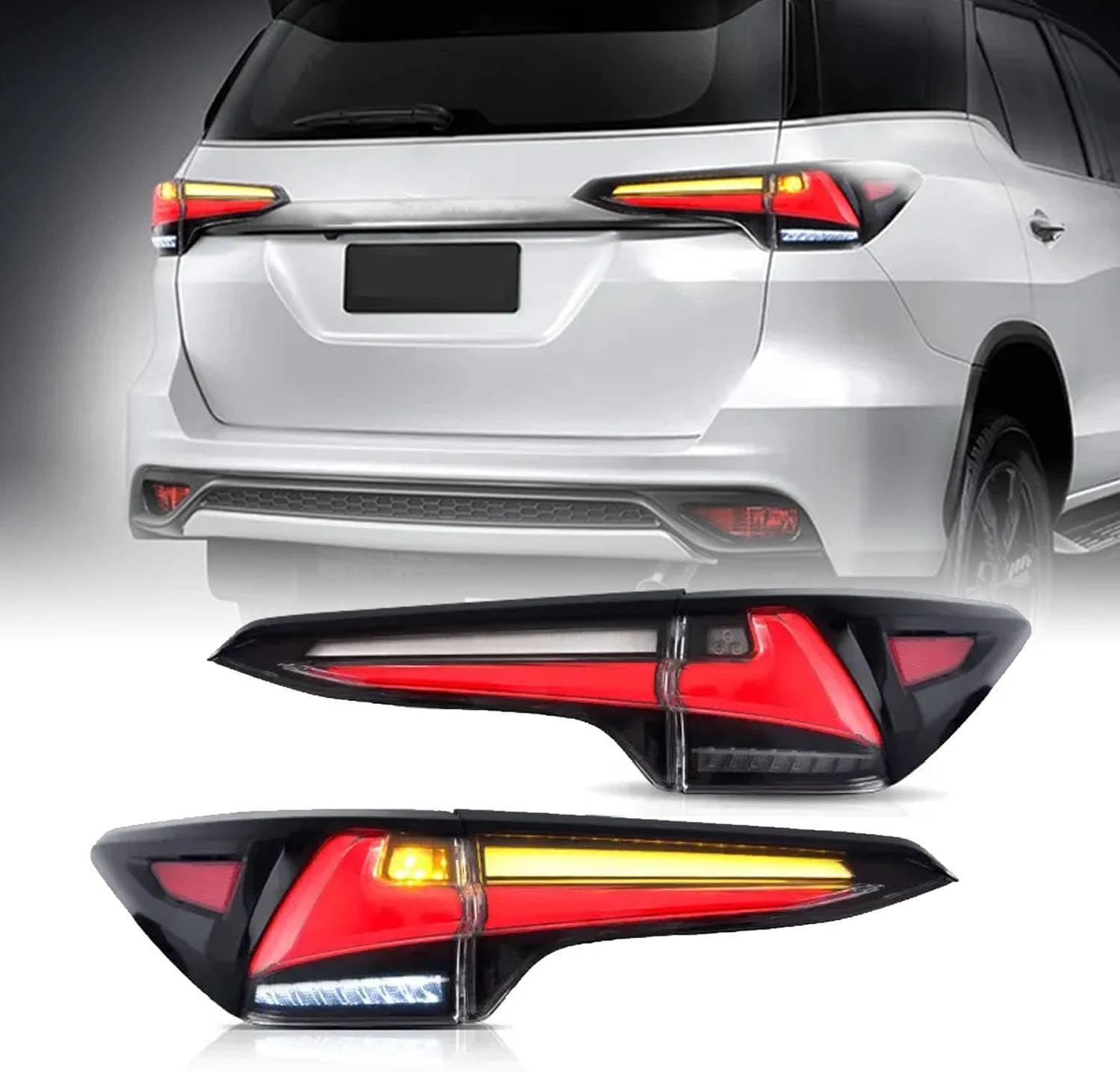 Car Rear Tail Light For Toyota Fortuner 2017 2018 2019 2020 2021 Car Rear Tail Light For Toyota Fortuner 2017 2018 2019 2020 2021