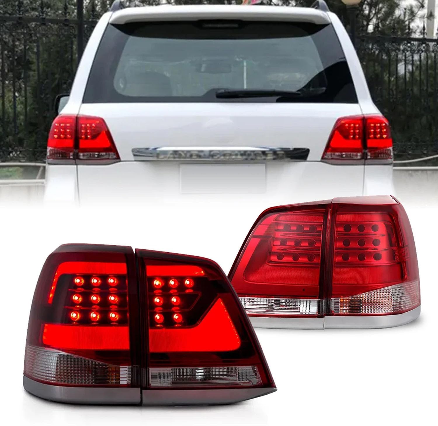 Car Rear Tail Light For Toyota Land Cruiser 2008-2015 Car Rear Tail Light For Toyota Land Cruiser 2008-2015