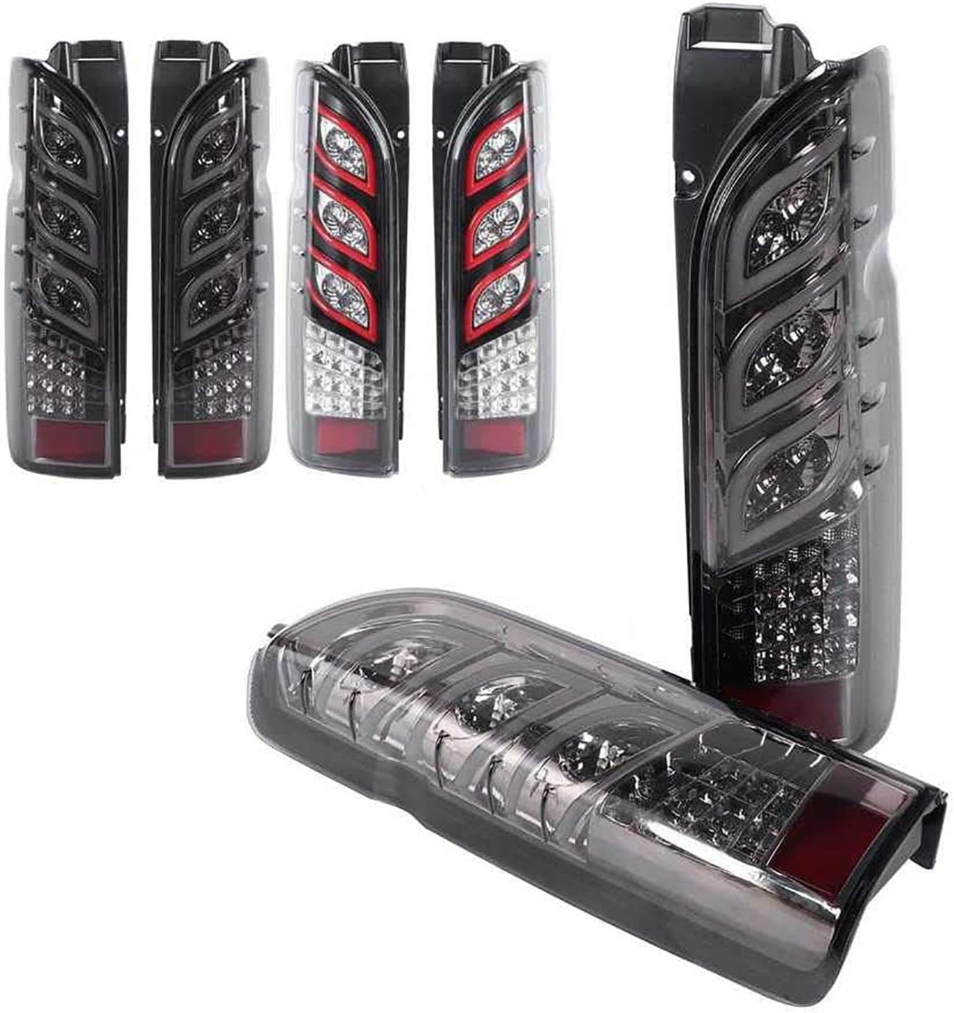 Car Rear Tail Light For Toyota Hiace 200 Commuter Van 2005-2017
