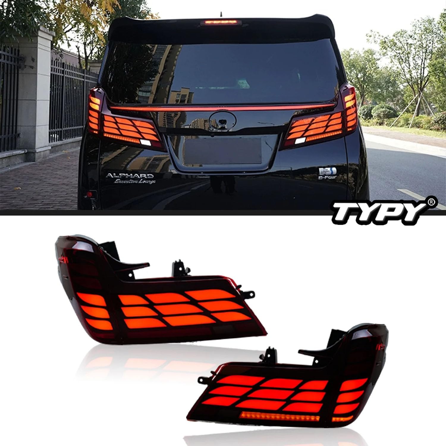 Car Rear Tail Light For Toyota Alphard 2015 2016 2017 2018 2019 2020 2021 2022 2023 Car Rear Tail Light For Toyota Alphard 2015 2016 2017 2018 2019 2020 2021 2022 2023