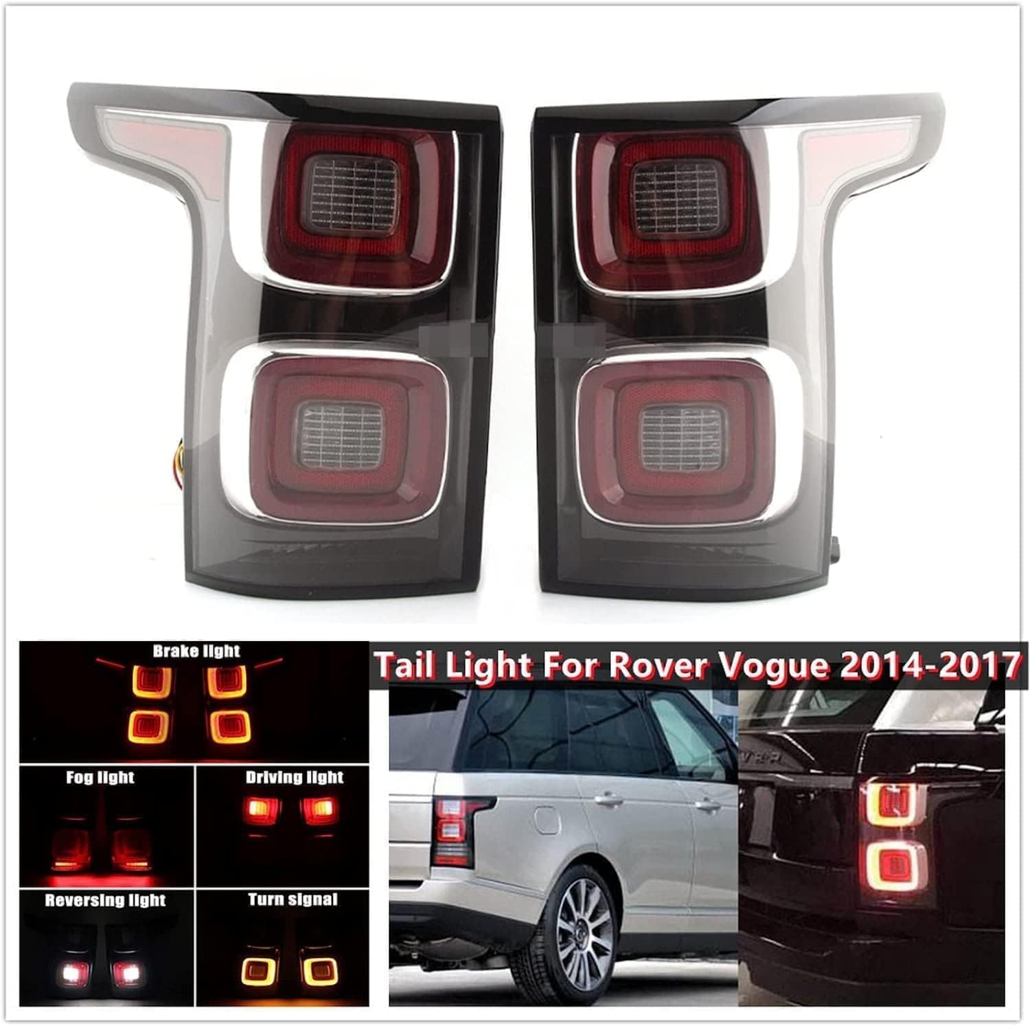 Car Rear Tail Light For Land Rover Rover Vogue 2014 2015 2016 2017 Car Rear Tail Light For Land Rover Rover Vogue 2014 2015 2016 2017