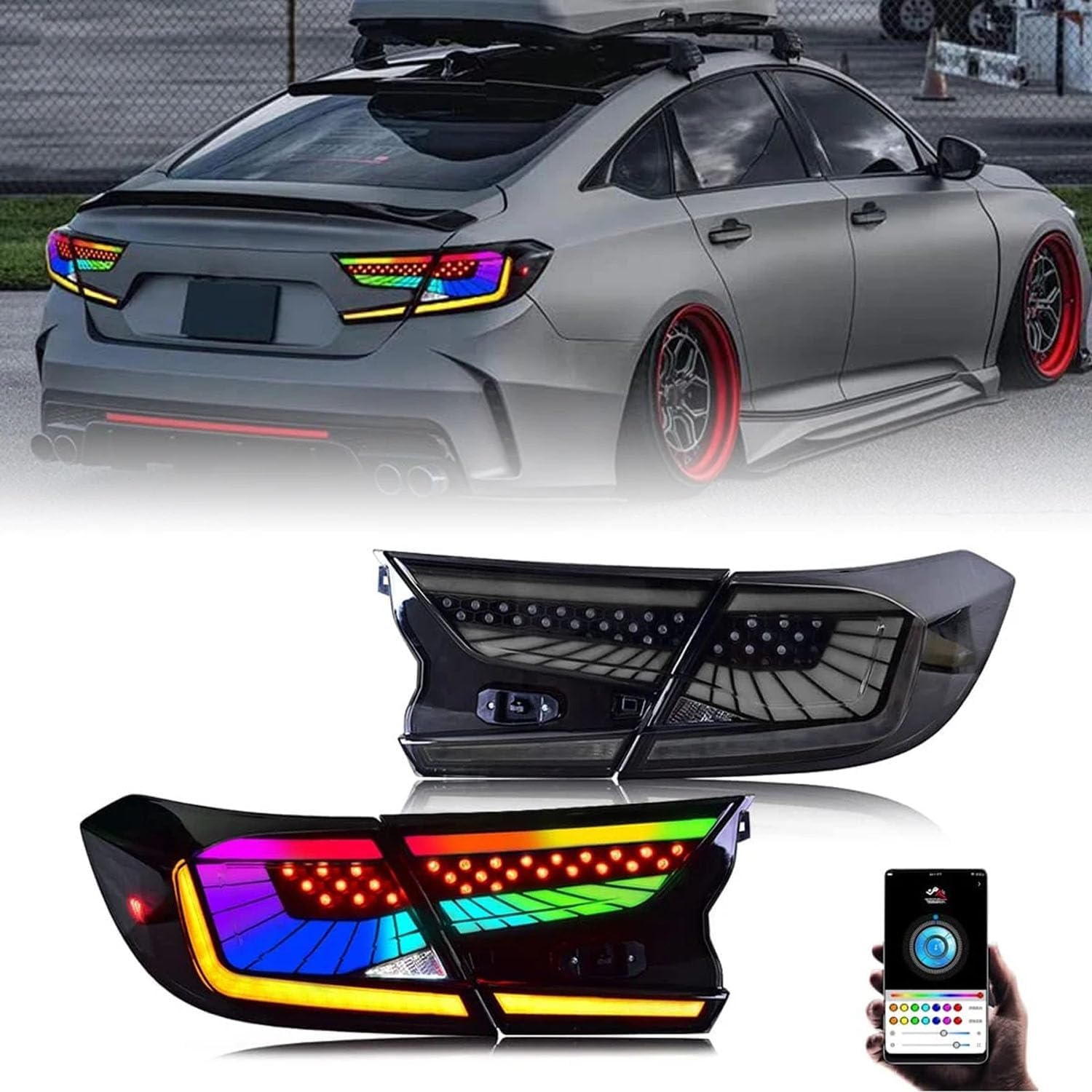 Car Rear Tail Light For Accord 10th Gen 2018 2019 2020 2021 2022 Car Rear Tail Light For Accord 10th Gen 2018 2019 2020 2021 2022
