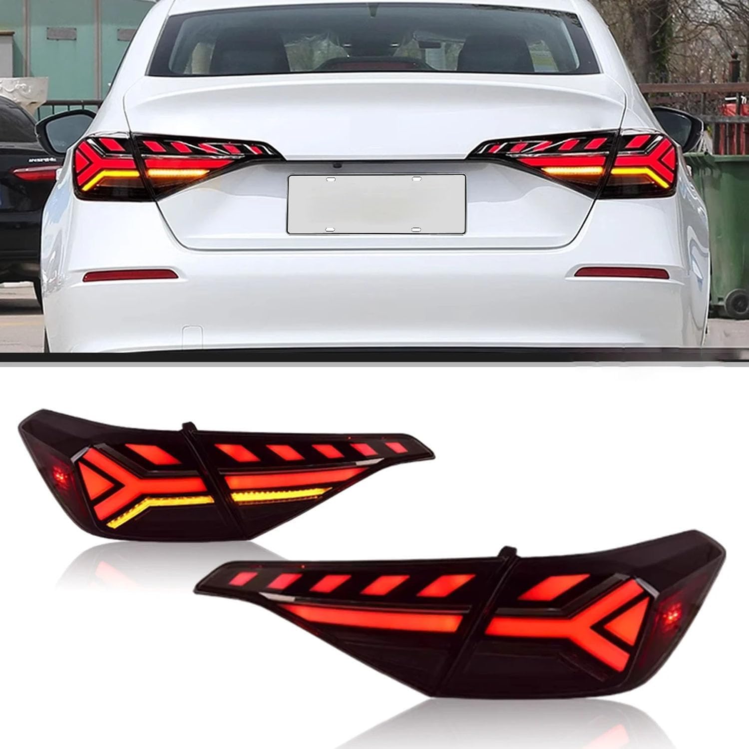 Car Rear Tail Light For Civic 11 2022 2023 Car Rear Tail Light For Civic 11 2022 2023