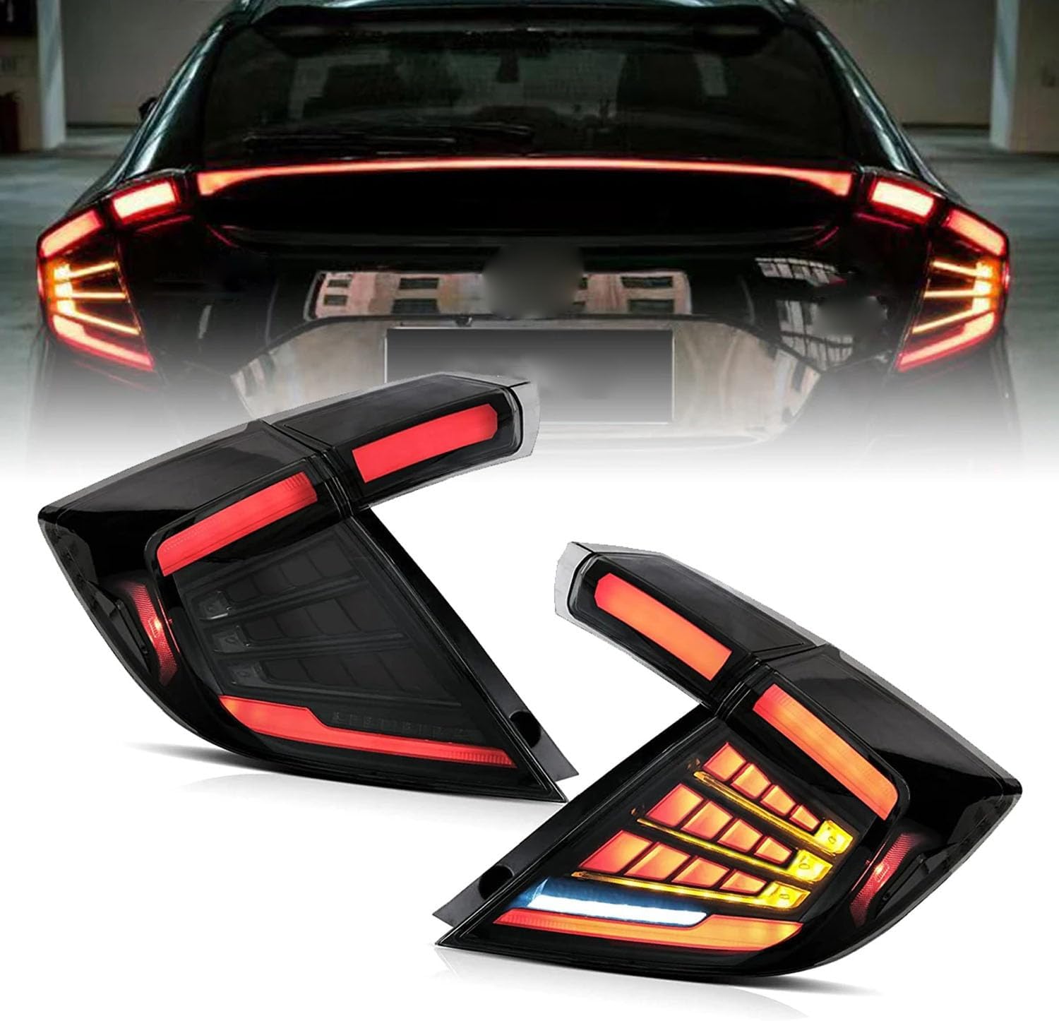 Car Rear Tail Light For 10th Generation Civic HatchbackType R 2018-2022 Car Rear Tail Light For 10th Generation Civic HatchbackType R 2018-2022