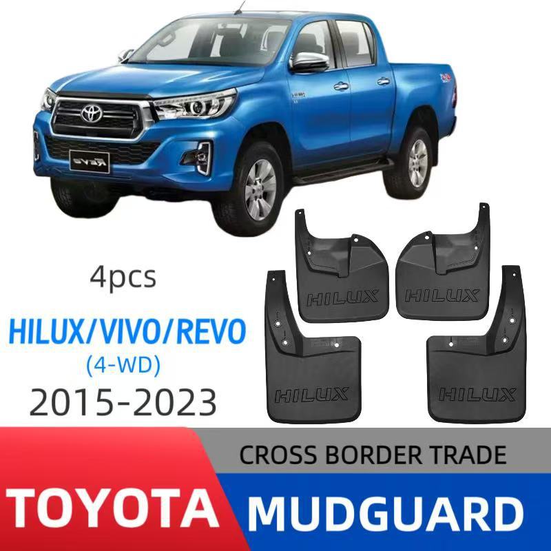 Mudguards for Toyota Hilux Vigo Revo 4WD 2015-2023 Mudguards for Toyota Hilux Vigo Revo 4WD 2015-2023
