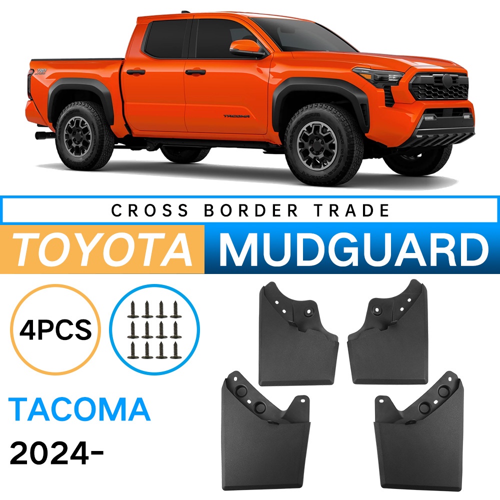 Mudguards for Toyota Tacoma 2024-2025 Mudguards for Toyota Tacoma 2024-2025