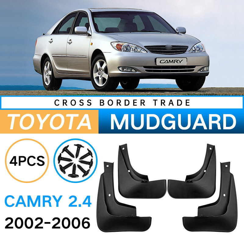Mudguards for Toyota Camry 2.4 2002-2006 Mudguards for Toyota Camry 2.4 2002-2006