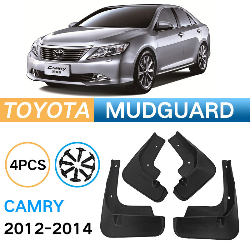 Mudguards for Toyota Camry 2012-2014 Standard Edition Mudguards for Toyota Camry 2012-2014 Standard Edition