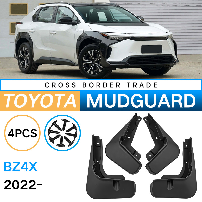 Mudguards for Toyota BZ4X 2022 Mudguards for Toyota BZ4X 2022