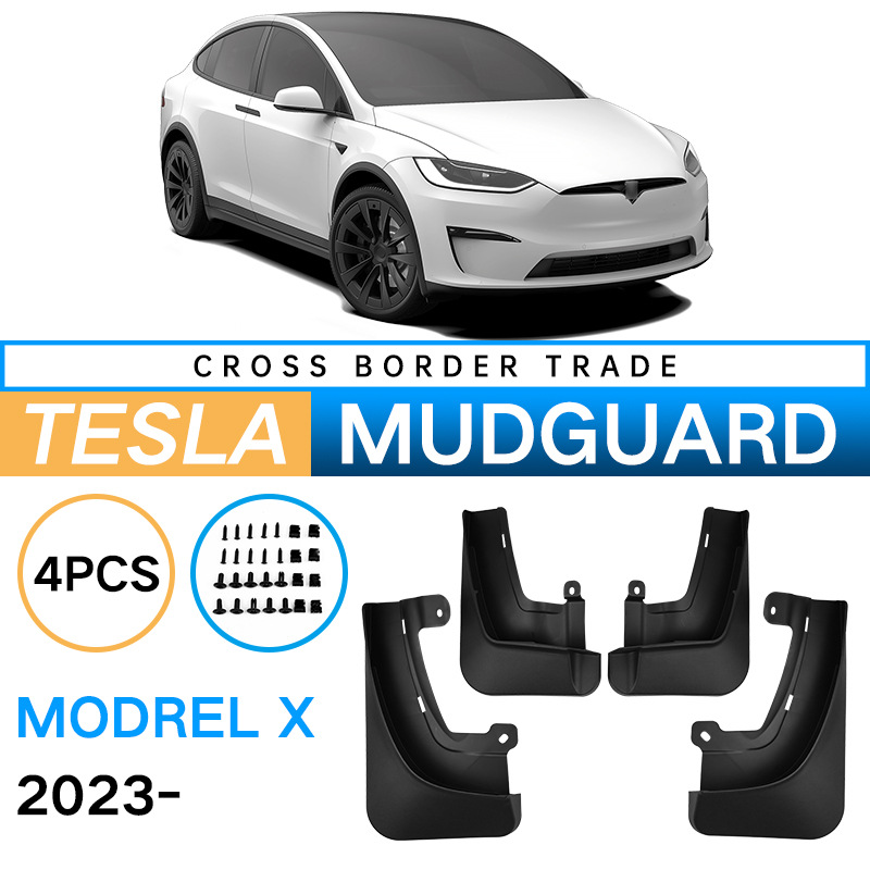Mudguards for Tesla Model X 2023 Mudguards for Tesla Model X 2023
