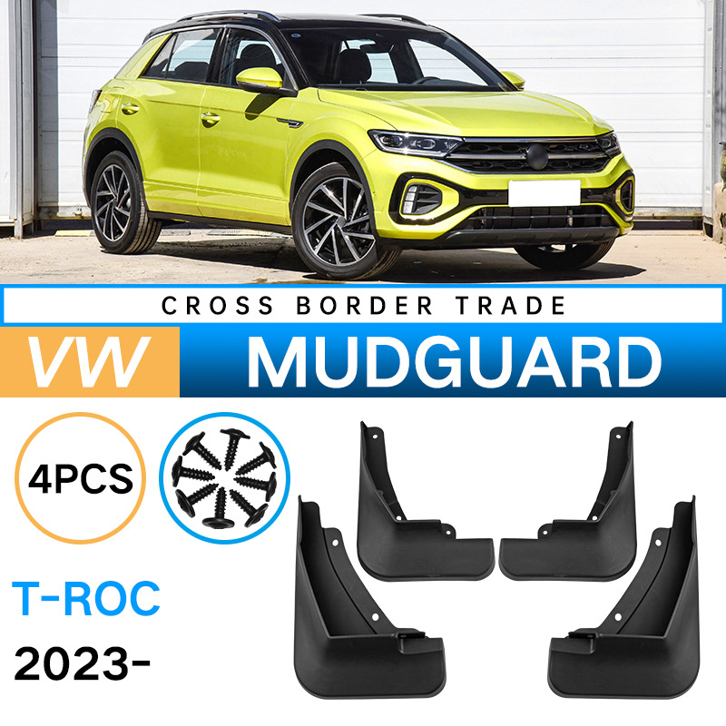 Mudguards for Volkswagen T-ROC 2023 Mudguards for Volkswagen T-ROC 2023