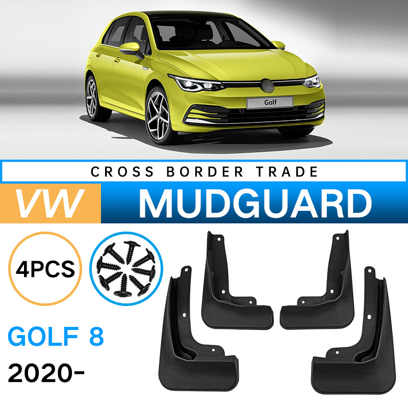 Mudguards for Volkswagen Golf 8 2020-2023 Mudguards for Volkswagen Golf 8 2020-2023