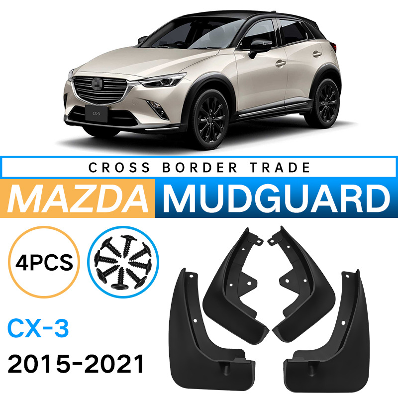 Mudguards for Mazda CX-3 2015-2021 Mudguards for Mazda CX-3 2015-2021