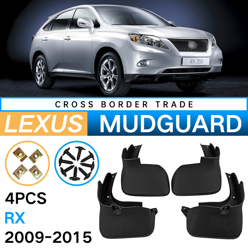 Mudguards for Lexus RX 2009-2015 Mudguards for Lexus RX 2009-2015