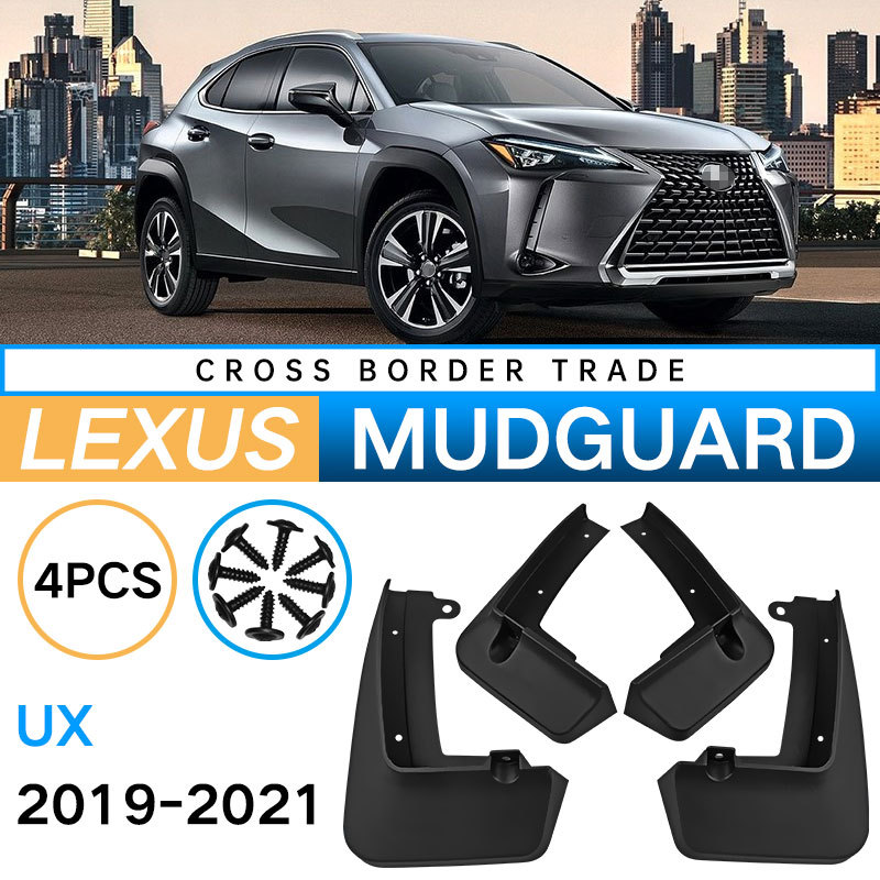 Mudguards for Lexus UX 2019-2021 Mudguards for Lexus UX 2019-2021