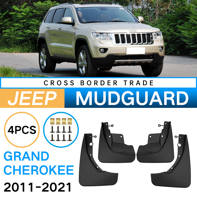 Mudguards for Jeep Grand Cherokee 2011-2021 Mudguards for Jeep Grand Cherokee 2011-2021