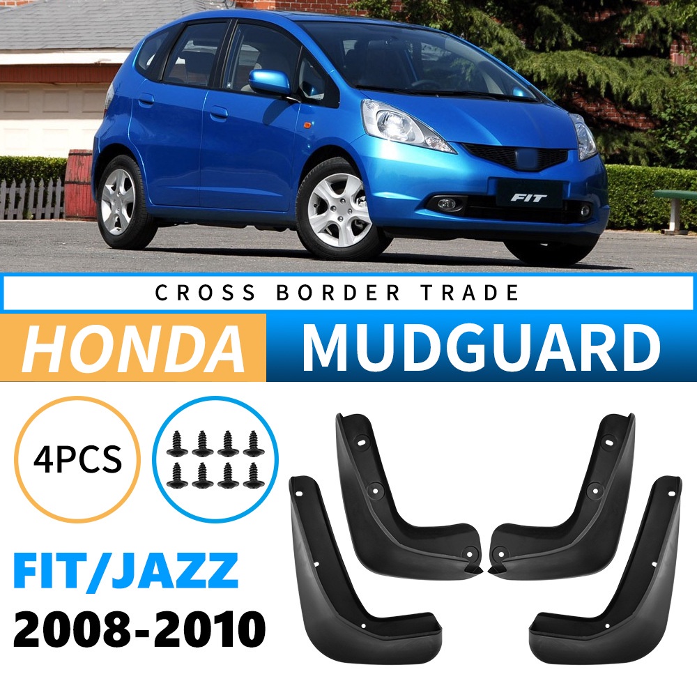 Mudguards for Honda Fit Jazz 2008-2010 Mudguards for Honda Fit Jazz 2008-2010