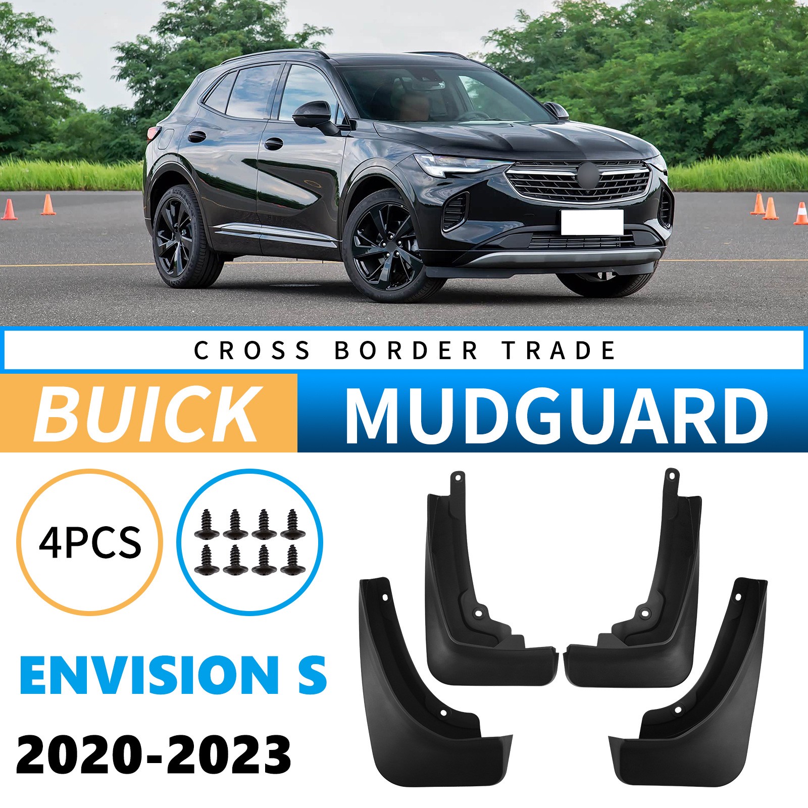 Mudguards for Buick Envision S 2020-2023 Mudguards for Buick Envision S 2020-2023