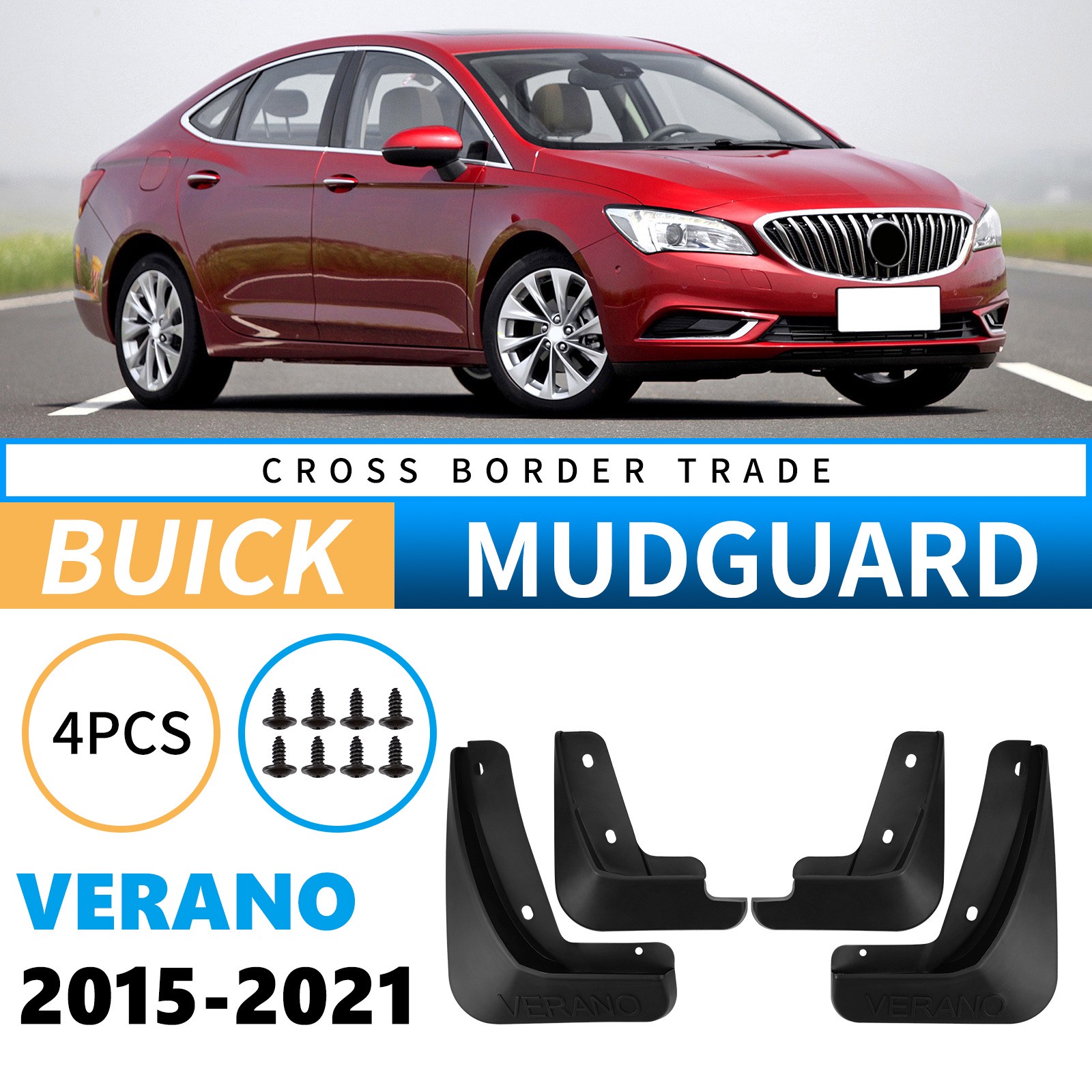 Mudguards for Buick Verano 2015-2021 Mudguards for Buick Verano 2015-2021
