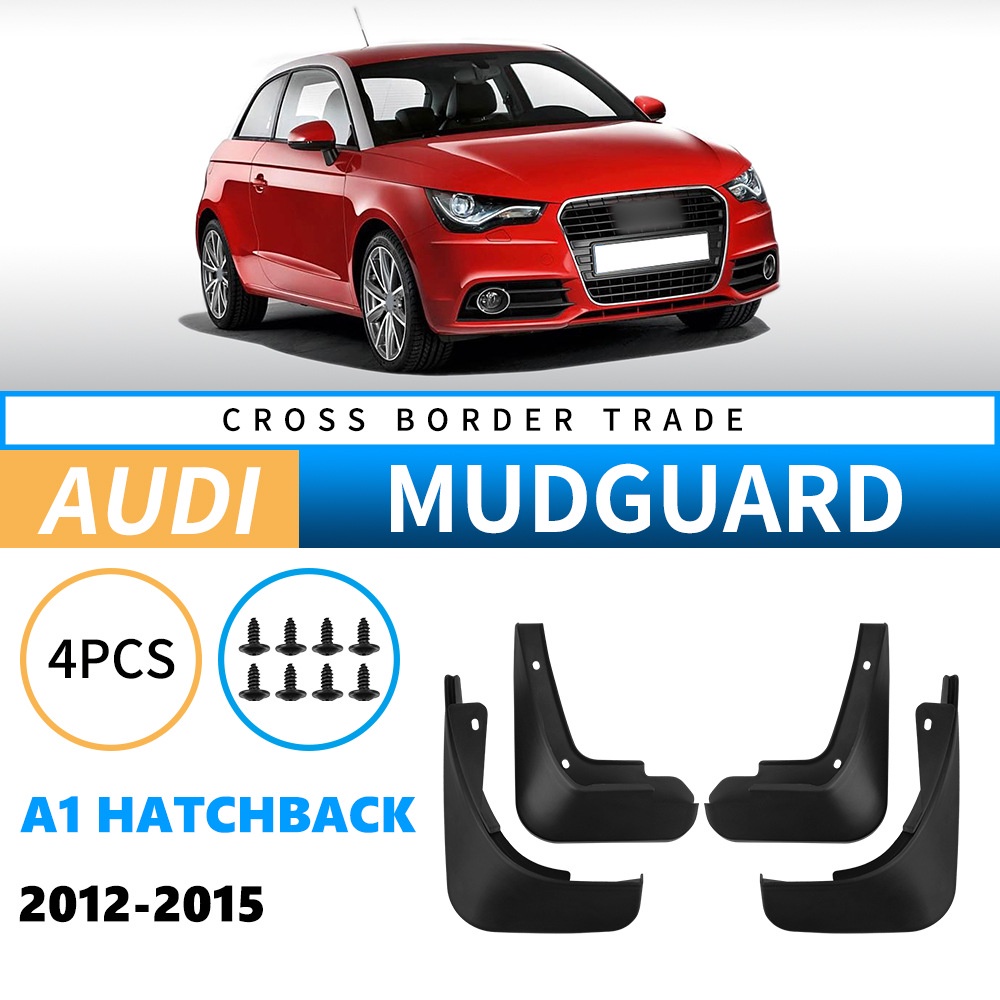 Mudguards for Audi A1 Hatchback 2012-2015 (two-box) Mudguards for Audi A1 Hatchback 2012-2015 (two-box)