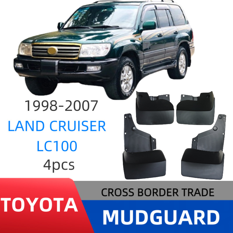 Mudguards for Toyota Land Cruiser LC100.LX470 1998-2007 Mudguards for Toyota Land Cruiser LC100.LX470 1998-2007
