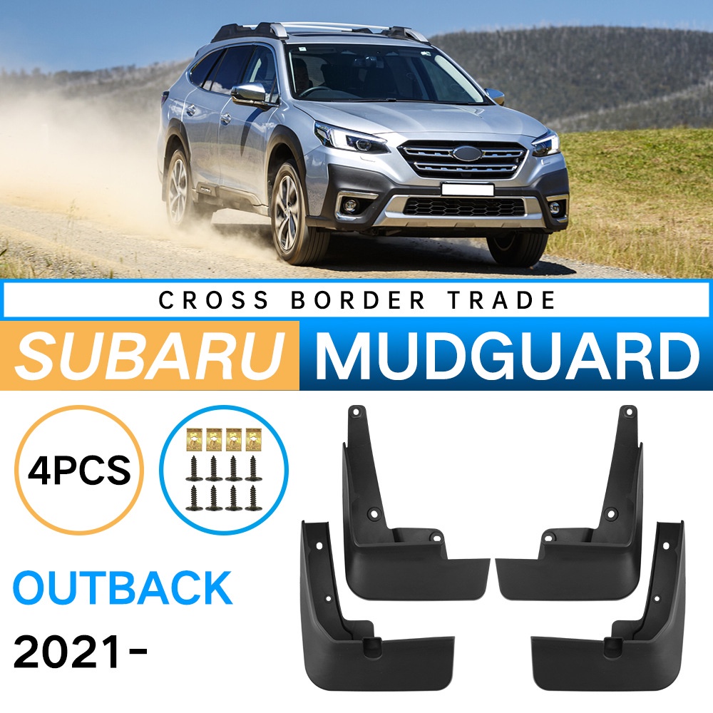 Mudguards for Subaru Outback 2021-2024 Mudguards for Subaru Outback 2021-2024