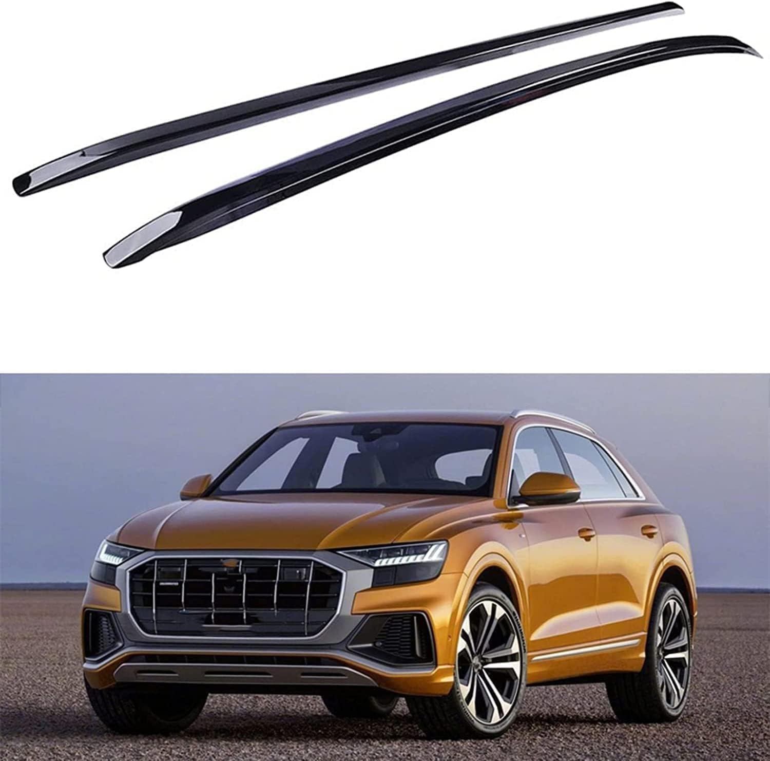 Car roof rack rails for Audi Q8 SQ8 2019-2023 Car roof rack rails for Audi Q8 SQ8 2019-2023