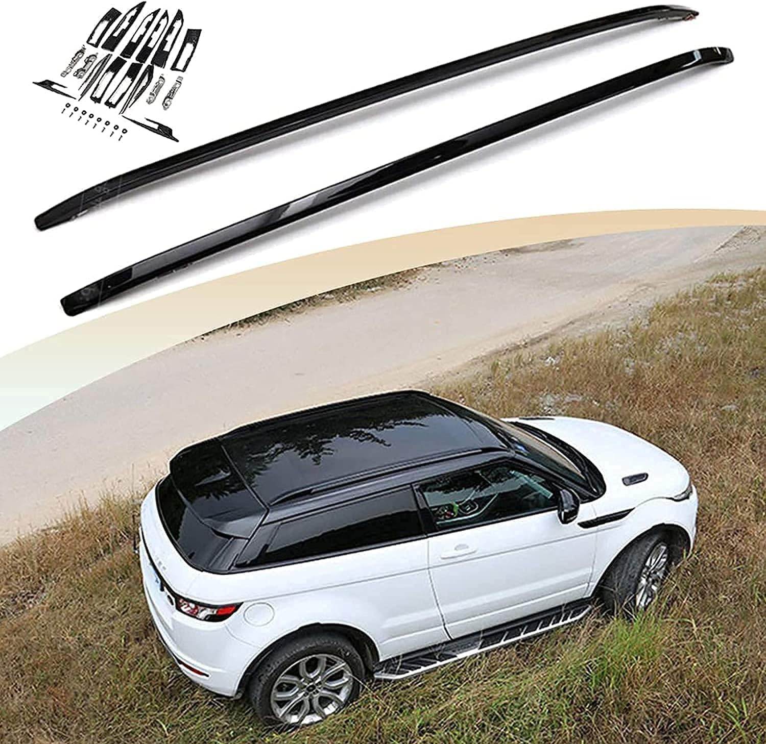 Car roof rack rails for Land Rover Range Rover Evoque 2011-2019 Car roof rack rails for Land Rover Range Rover Evoque 2011-2019